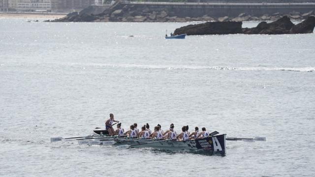 Arraun Lagunak en el Campeonato de Gipuzkoa. Ruben Plaza