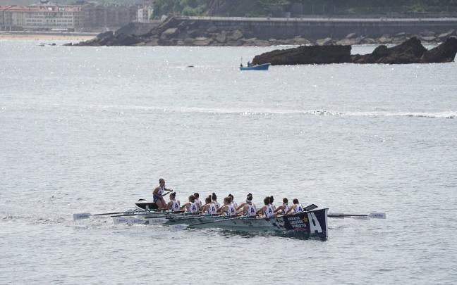 Arraun Lagunak en el Campeonato de Gipuzkoa. Ruben Plaza