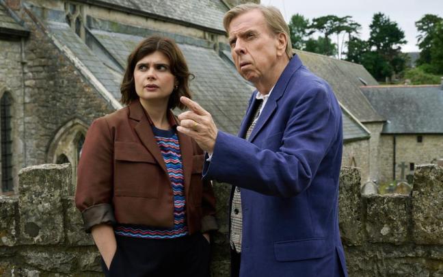 Gwyneth Keyworth y Timothy Spall, protagonistas de la serie ‘Death Valley’