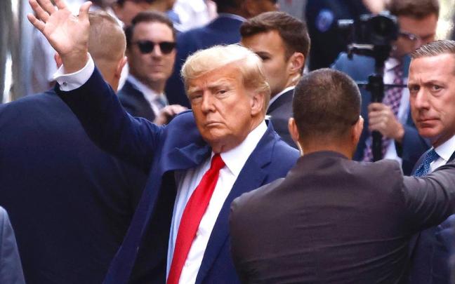 El expresidente Donald Trump.