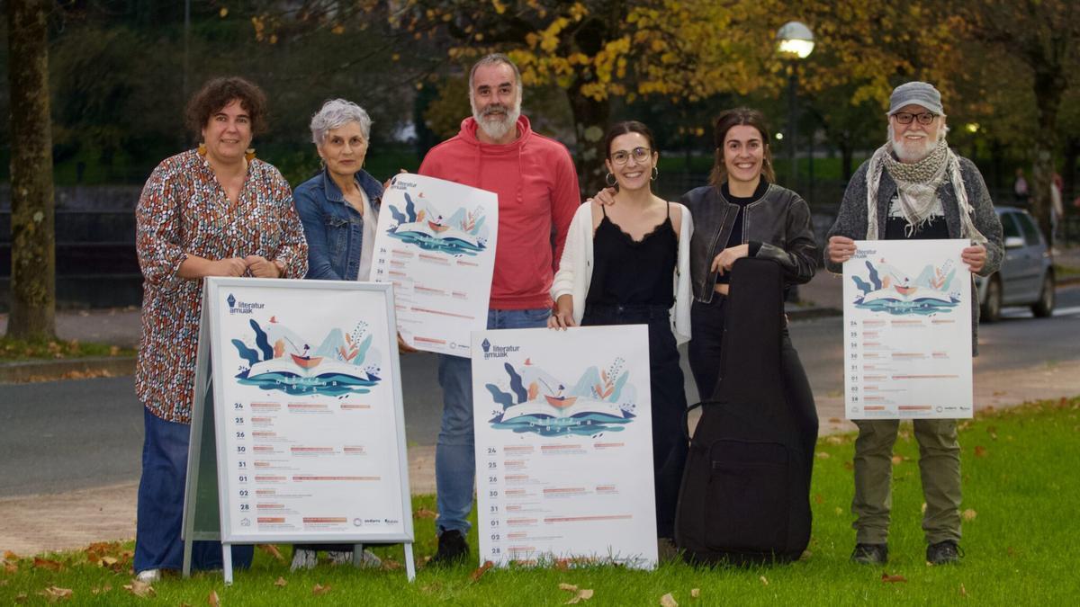 Presentación de la programación de "Literatur Amuak"