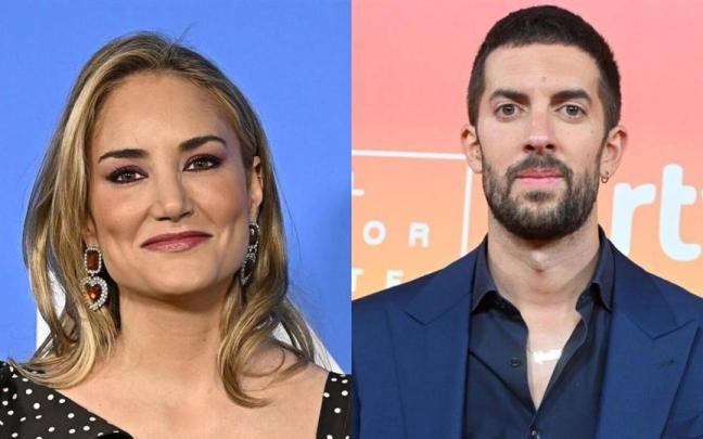 Alba Carrillo y David Broncano, posando en diferentes eventos