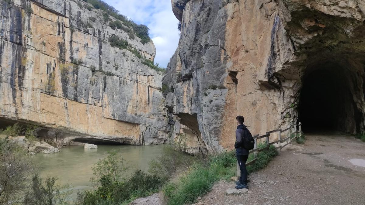 Entramos al pasar el túnel en la foz