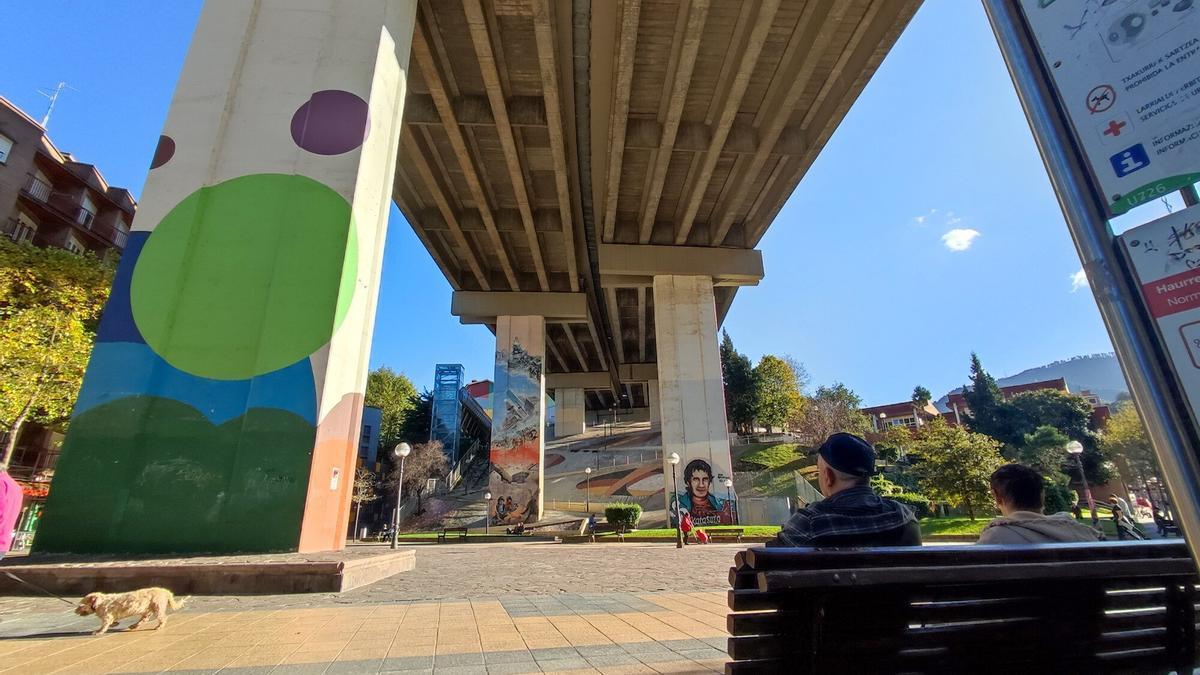La variante permitirá derribar el viaducto de Rekalde