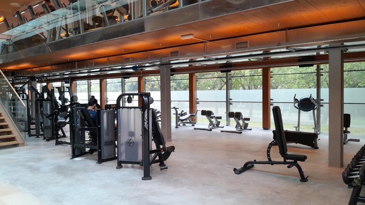 Imagen de la renovada sala de fitness