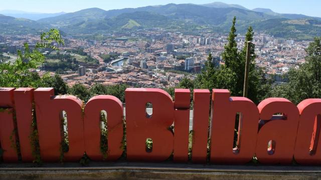 Imagen de archivo del mirador de Artxanda.