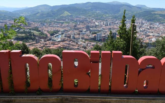 Imagen de archivo del mirador de Artxanda.