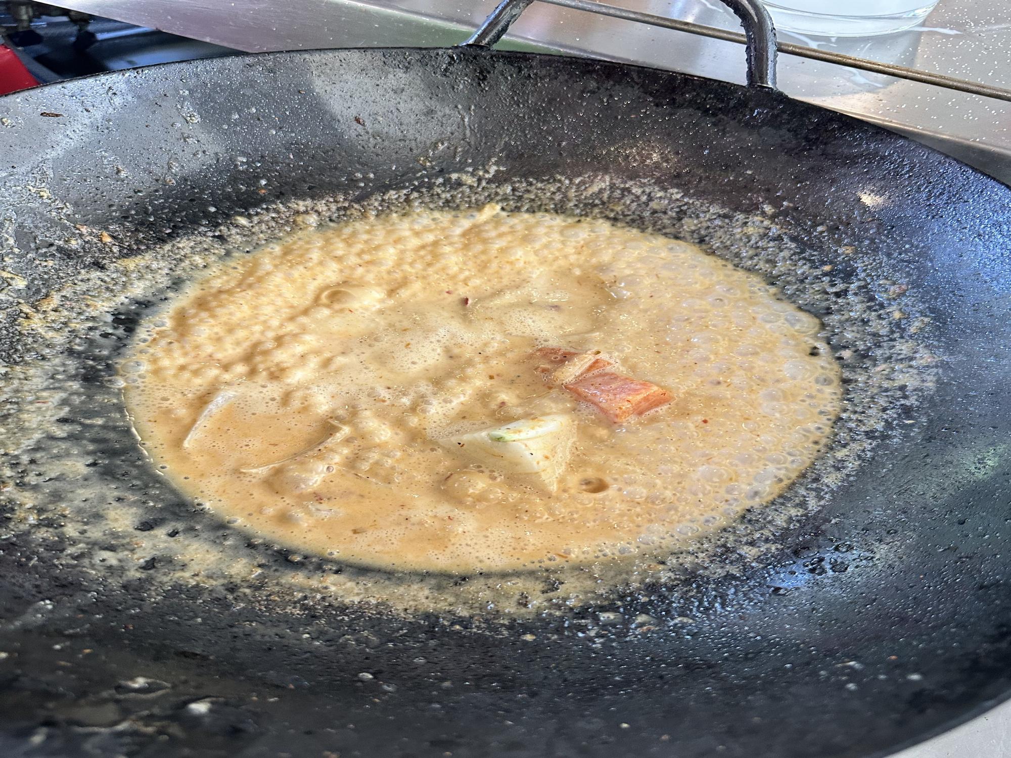 Elaboración de Massaman Curry.