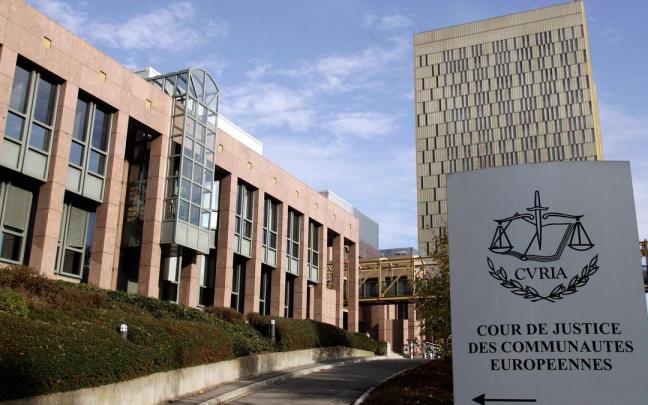 Vista exterior del Tribunal de Justicia Europeo (TJUE).