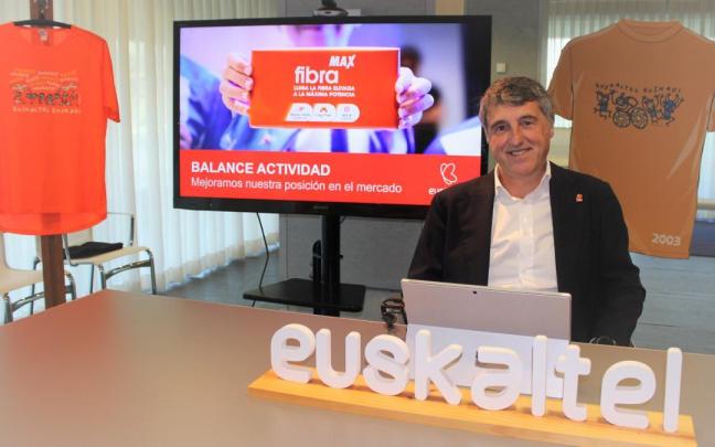 Jon Ander de las Fuentes, director de Euskaltel, para Euskadi. Jon Ander de las Fuentes, director de Euskaltel, para Euskadi.