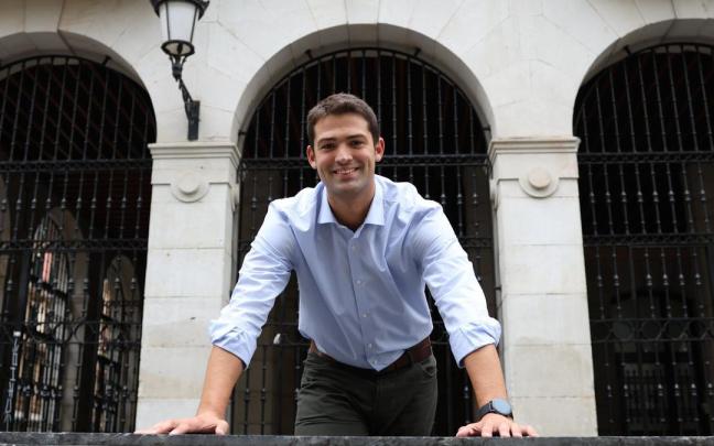 Joseba Díez Antxustegi, portavoz parlamentario del PNV y burukide del EBB