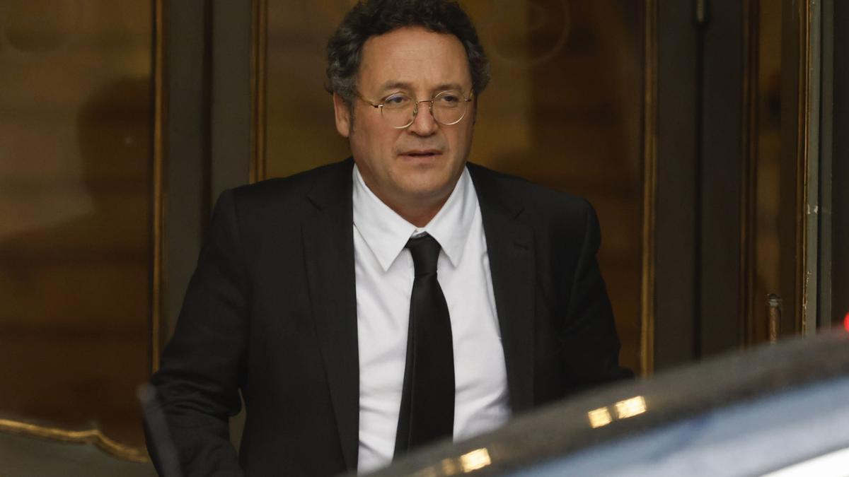 Álvaro García Ortiz, a la salida del juicio.