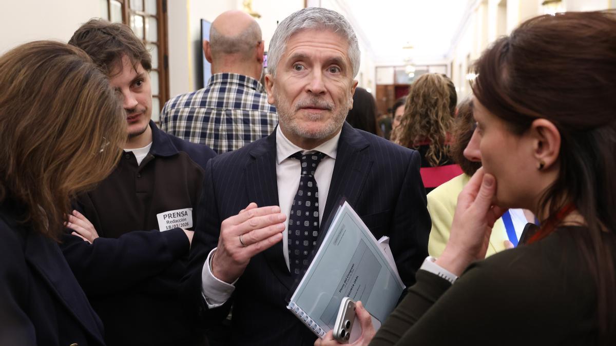 El MInistro del Interior, Fernando Grande-Marlaska