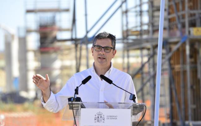 Felix Bolaños visita este jueves las obras del AVE Murcia-Almería. Felix Bolaños visita este jueves las obras del AVE Murcia-Almería.