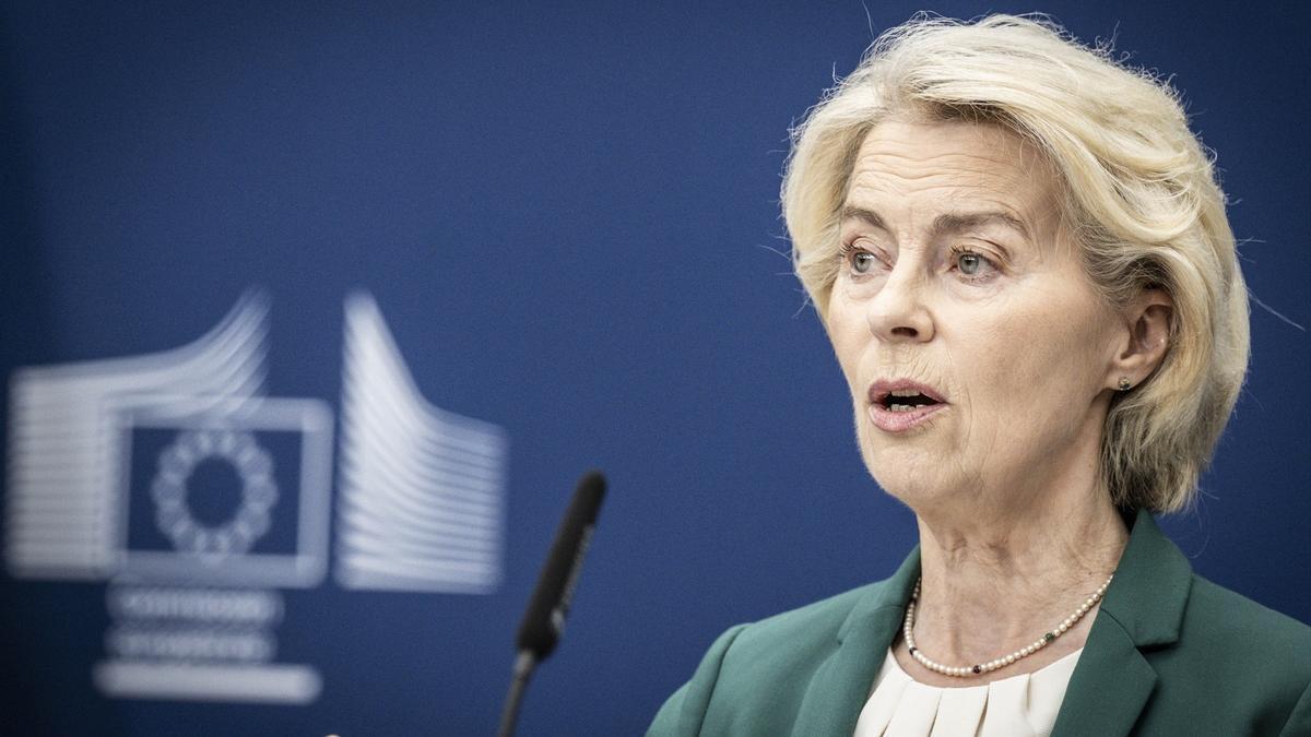 La presidenta de la Comisión Europea, Urdula Von Der Leyen.