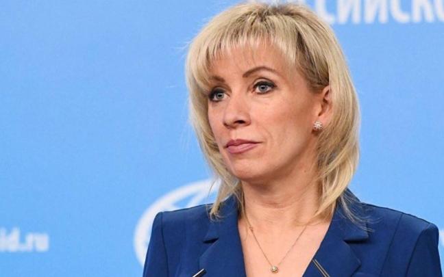 María Zajárova, Directora del Departamento de Información y Prensa del Ministerio de Asuntos Exteriores de la Federación de Rusia
