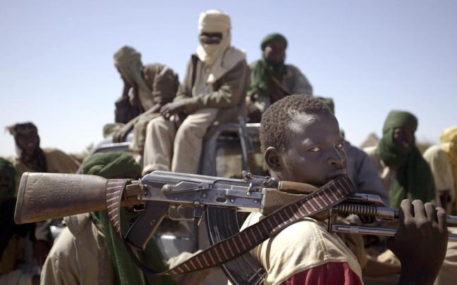 Imagen de archivo de un miliciano sudanés.