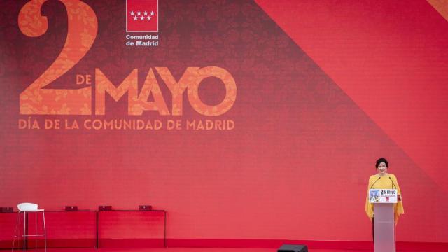 La presidenta de la Comunidad de Madrid, Isabel Díaz Ayuso, ha vuelto a convertir la conmemoración del 2 de mayo en un mitin político / E.P. La presidenta de la Comunidad de Madrid, Isabel Díaz Ayuso, ha vuelto a convertir la conmemoración del 2 de mayo en un mitin político