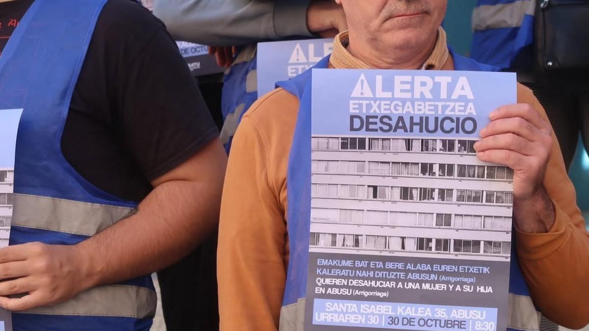 El sindicato Batu mantiene la movilización para protestar contra el desahucio