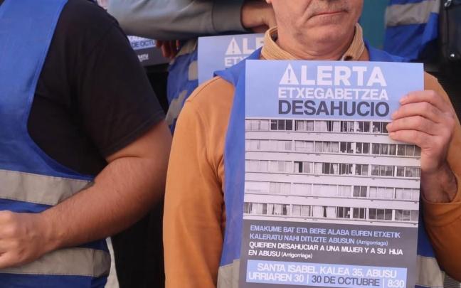 El sindicato Batu mantiene la movilización para protestar contra el desahucio