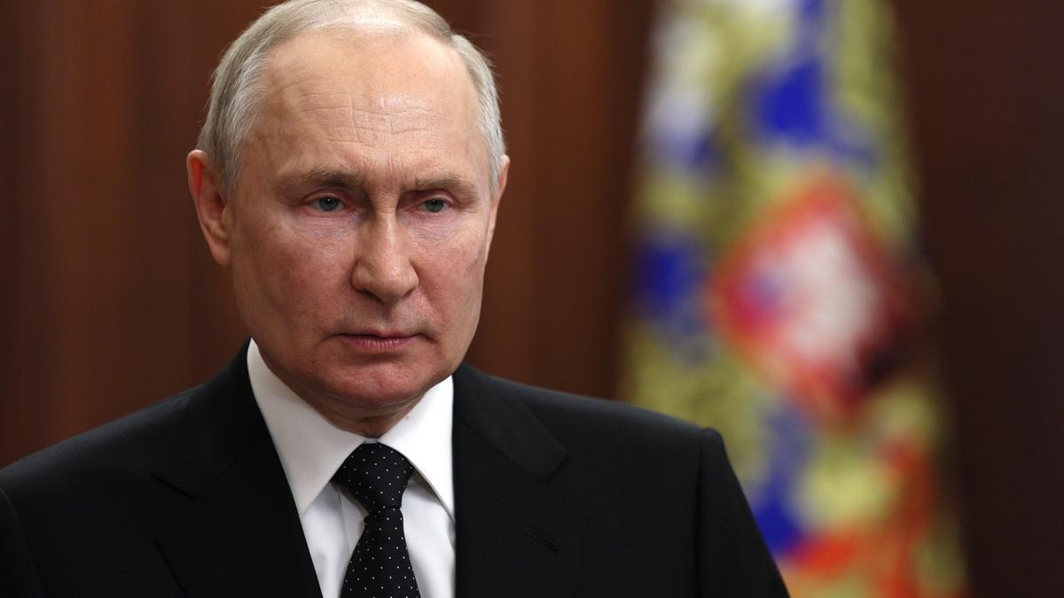 Putin dice que Rusia logró frenar una guerra civil durante el motín de Wagner.