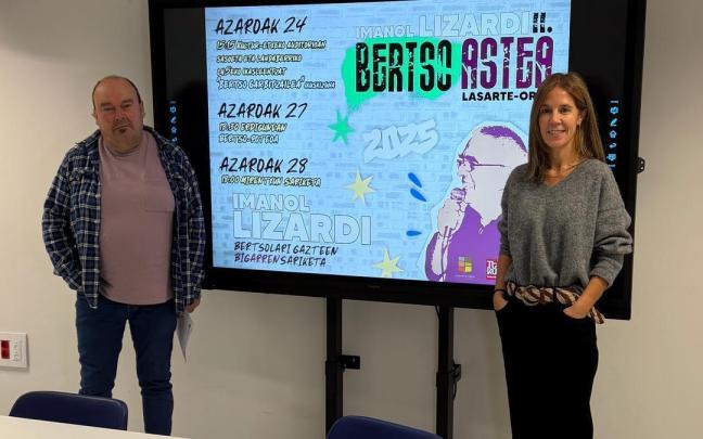 Bertso Astearen aurkezpen ekitaldia.