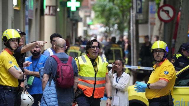 Servicios de emergencias de Barcelona, en una imagen de archivo.