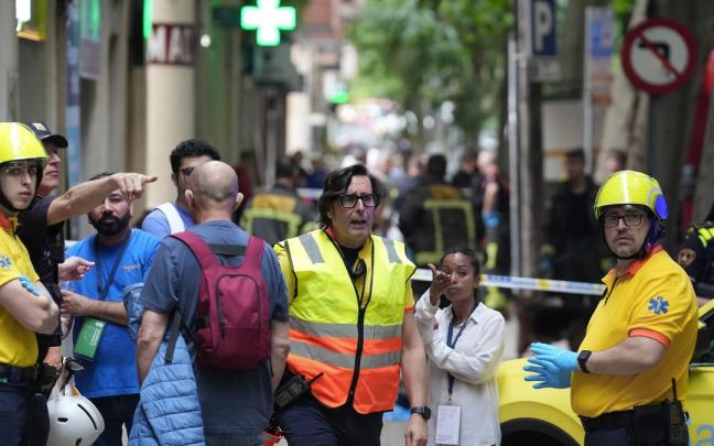 Servicios de emergencias de Barcelona, en una imagen de archivo.