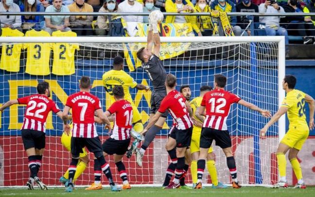 Imagen de archivo de un partido entre el Villarreal y el Athletic Imagen de archivo de un partido entre el Villarreal y el Athletic