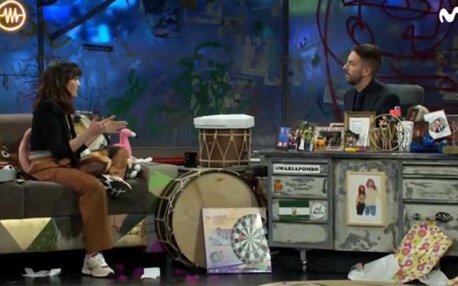 Susana Abaitua en 'La Resistencia' junto a David Broncano.