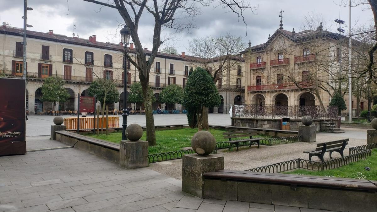 El quiosco contará con gradas para la organización de espectáculos de pequeño formato.