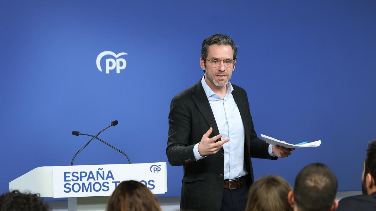 El portavoz del PP, Borja Sémper