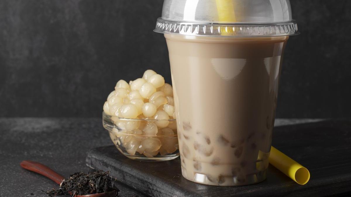 El ‘bubble tea’ es una bebida a base de té con ‘burbujas’ de tapioca.