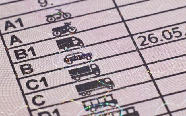 Un permiso de conducir.