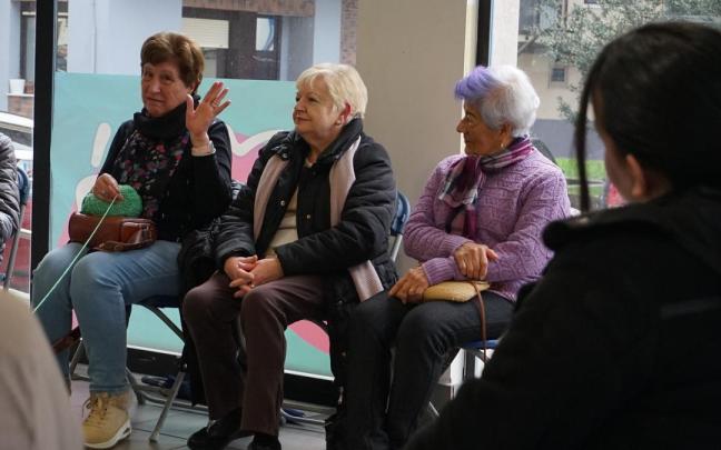 Una sesión del proceso Biberlazioak.