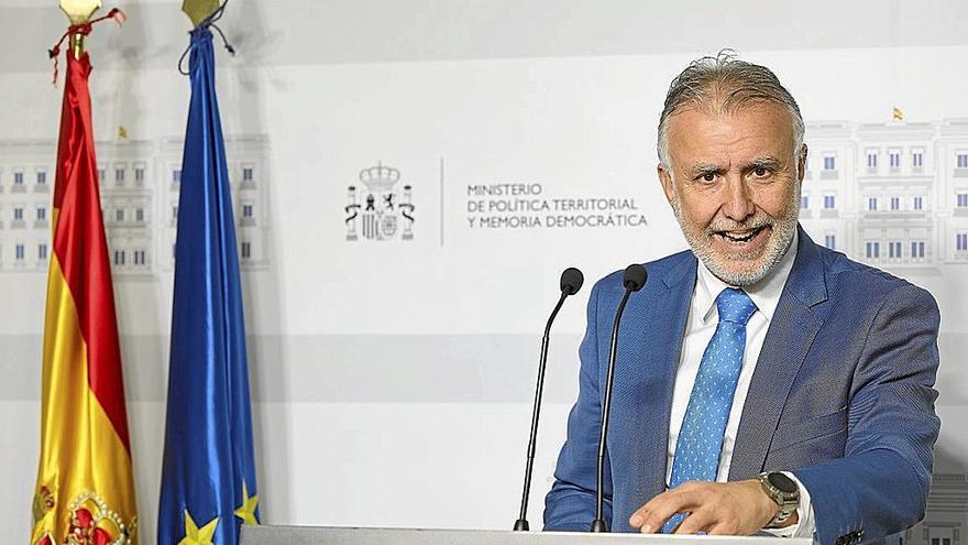 El ministro de Política Territorial y Memoria Democrática, Ángel Víctor Torres. | FOTO: EUROPA PRESS