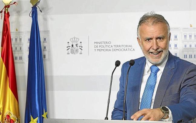 El ministro de Política Territorial y Memoria Democrática, Ángel Víctor Torres. | FOTO: EUROPA PRESS