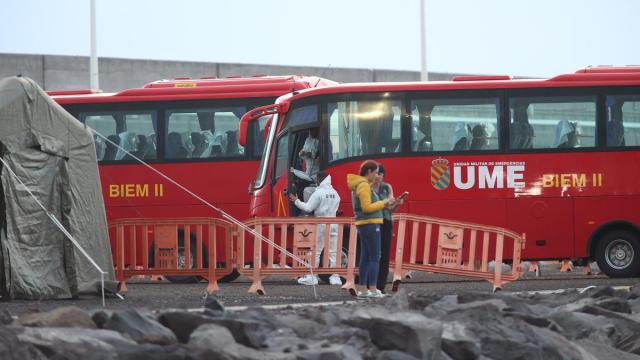 En imágenes: El crucero MV Hondius ya está en Tenerife