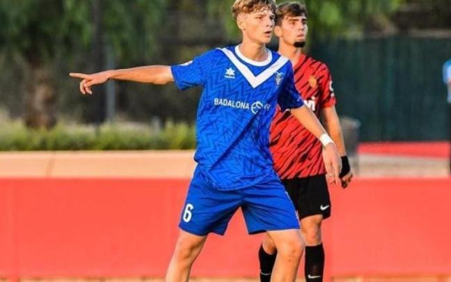 Tomy Carbonell, con el Badalona. / INSTAGRAM