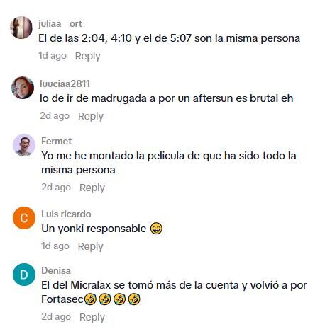 Los usuarios han dado rienda suelta a su humor en los comentarios del vídeo.