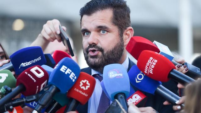 El presidente de Iustitia Europea, Luis María Pardo.