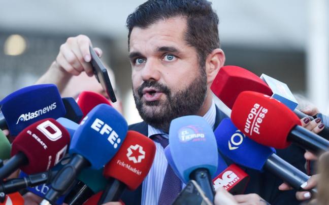El presidente de Iustitia Europea, Luis María Pardo.