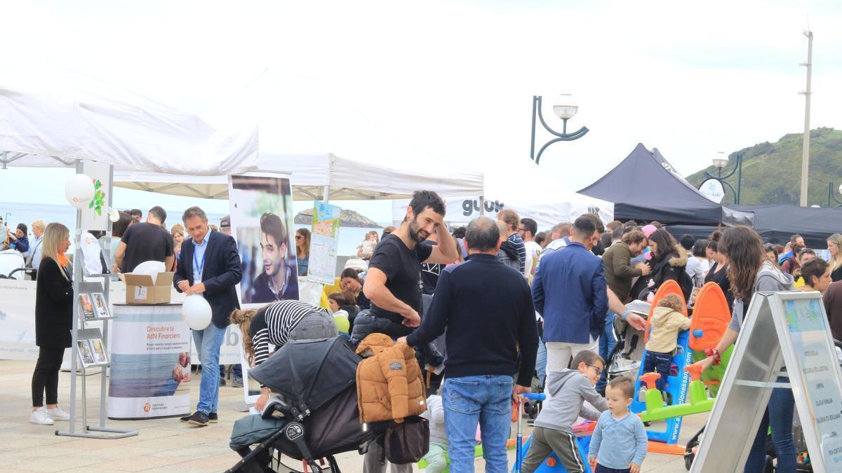 Acto organizado por la Asociación de Familias Numerosas de Euskadi, Hirudide.