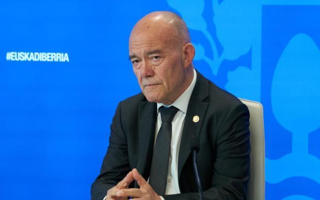 El consejero de Ciencia, Universidades e Innovación del Gobierno Vasco, Juan Ignacio Pérez Iglesias.