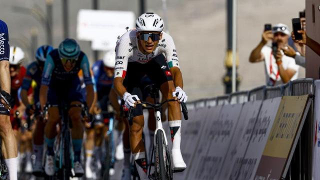 Del Toro, vencedor de la primera etapa del UAE Tour.