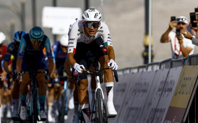 Del Toro, vencedor de la primera etapa del UAE Tour.