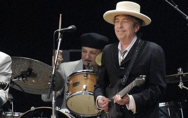 Concierto de Bob Dylan en el Azkena Rock Festival