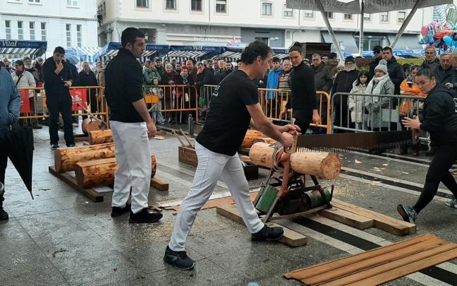 Los Herri kirolak vuelven hoy a la plaza Aldai de Laudio con motivo del Ardiaren Eguna