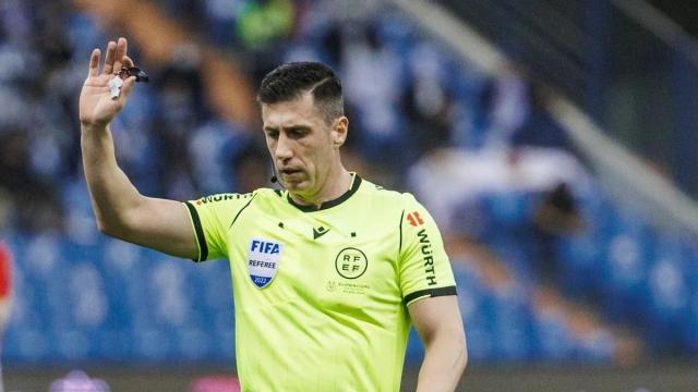 César Soto Grado, durante un partido. / N.G.