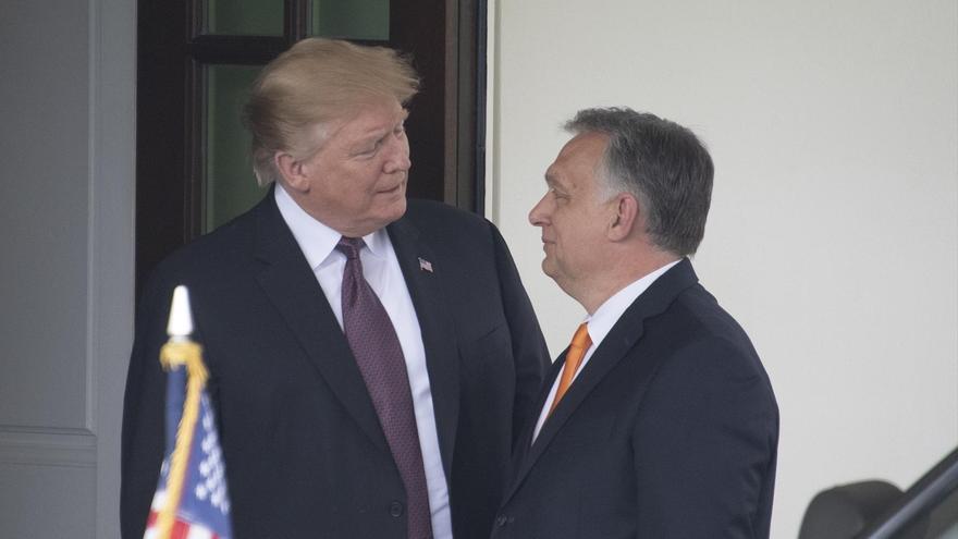 Trump y Orbán, en una reunión en 2019.